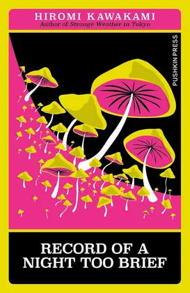 A Record of a Night Too Brief by Kawakami Hiromi book cover