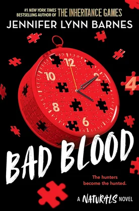 Bad Blood (Book 4 of The Naturals Series) by Jennifer Lynn Barnes book cover