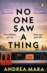No One Saw A Thing by Andrea Mara book cover