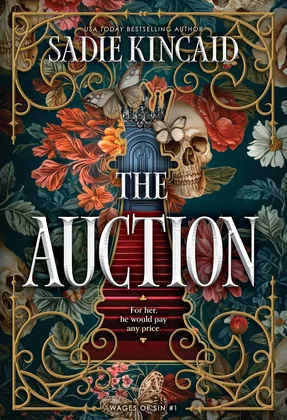The Auction by Sadie Kincaid book cover